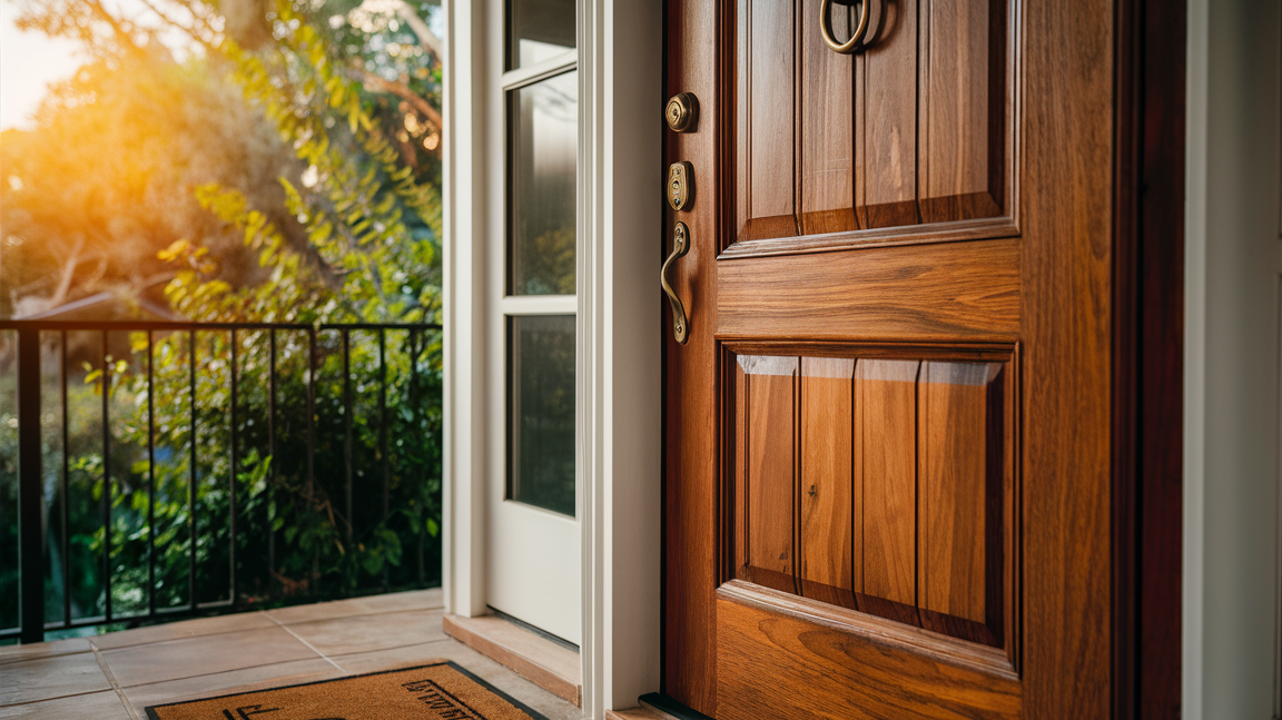 The Enduring Charm of Solid Wood Front Doors
