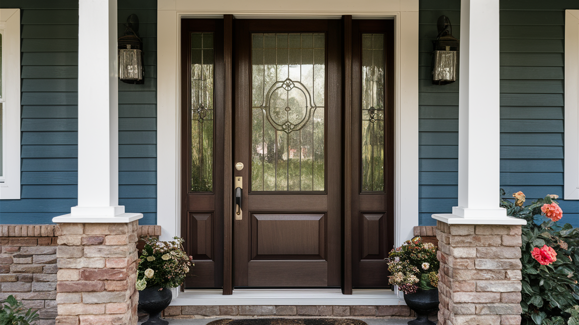 Enhancing Curb Appeal with Exterior Front Doors with Glass