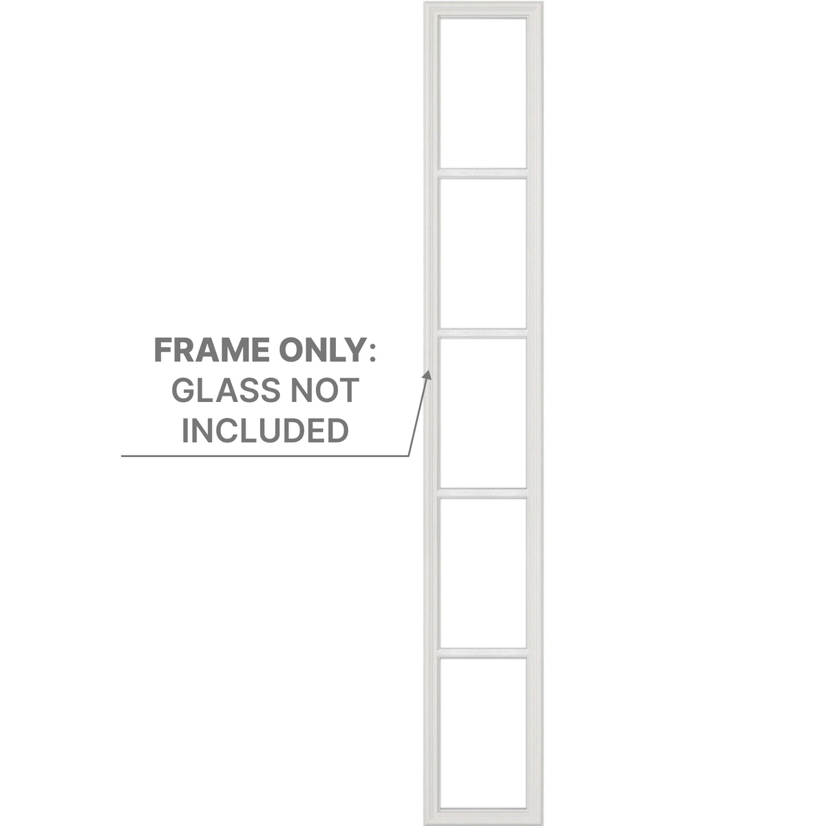 Full Sidelite Frame Kit with 5 Grids