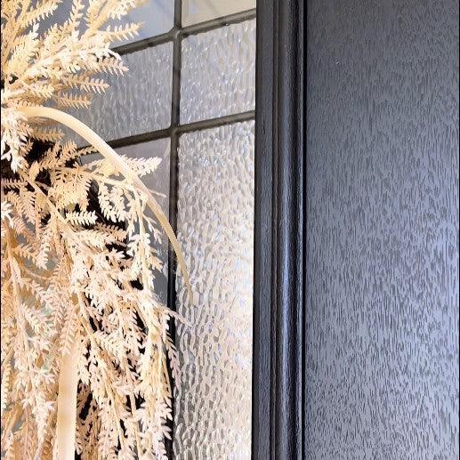 Fiberglass Sidelite Panel (Full Lite), Tan Woodgrain