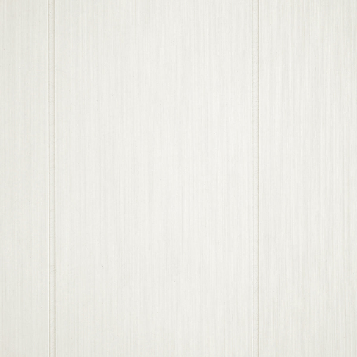 Close-up of the smooth, paintable Satin Smooth fiberglass door surface with plank grooves