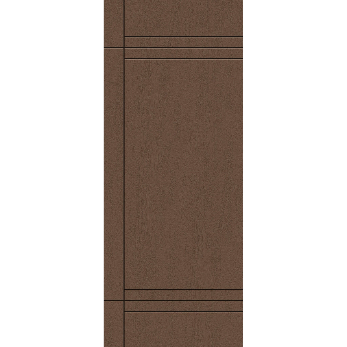 Fiberglass entry door, contemporary 16, 32" x 80", fine woodgrain finish