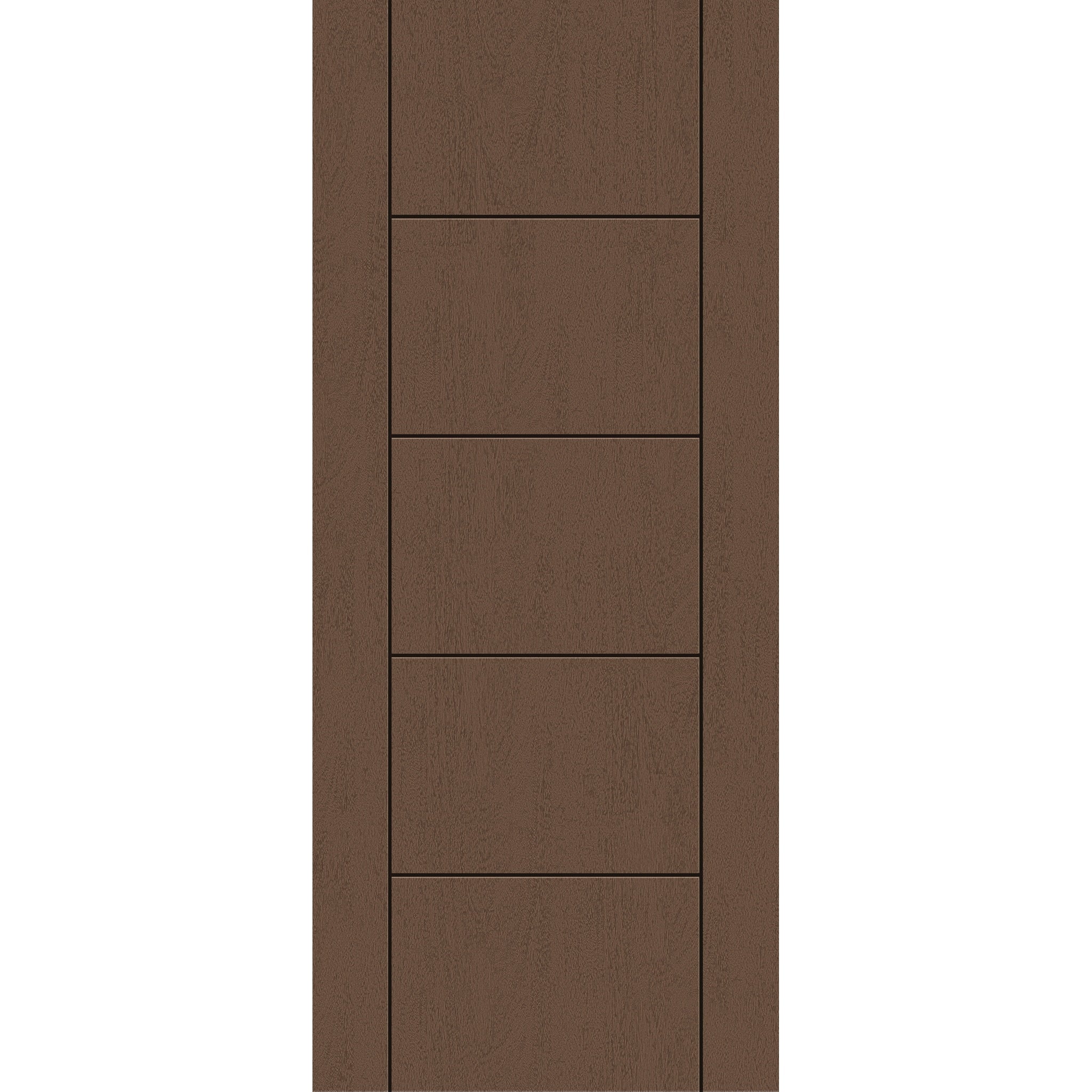 Fiberglass entry door, contemporary 24, 34" x 80", fine woodgrain finish