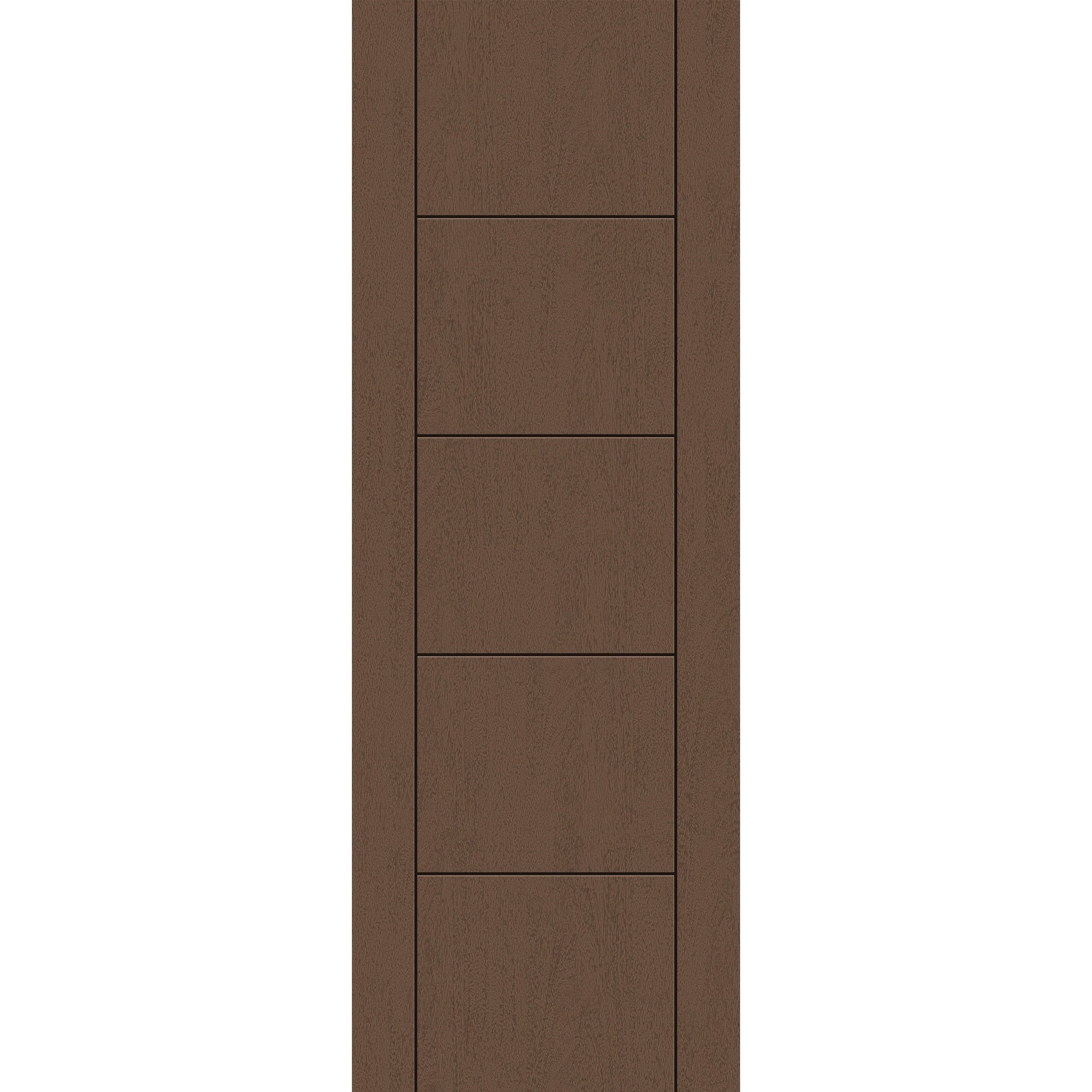 Fiberglass entry door, contemporary 24, 34" x 96", fine woodgrain finish