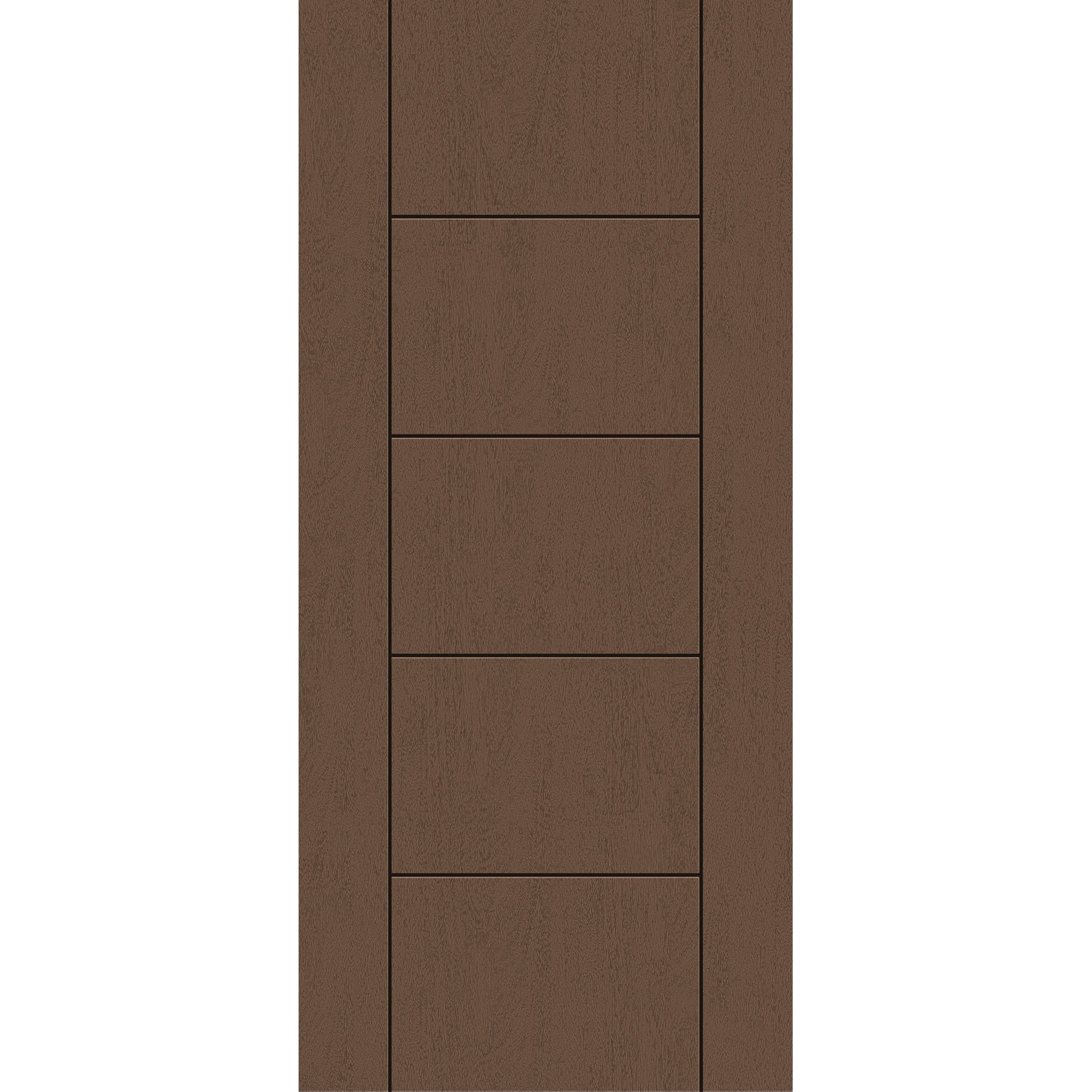 Fiberglass entry door, contemporary 24, 36" x 80", fine woodgrain finish
