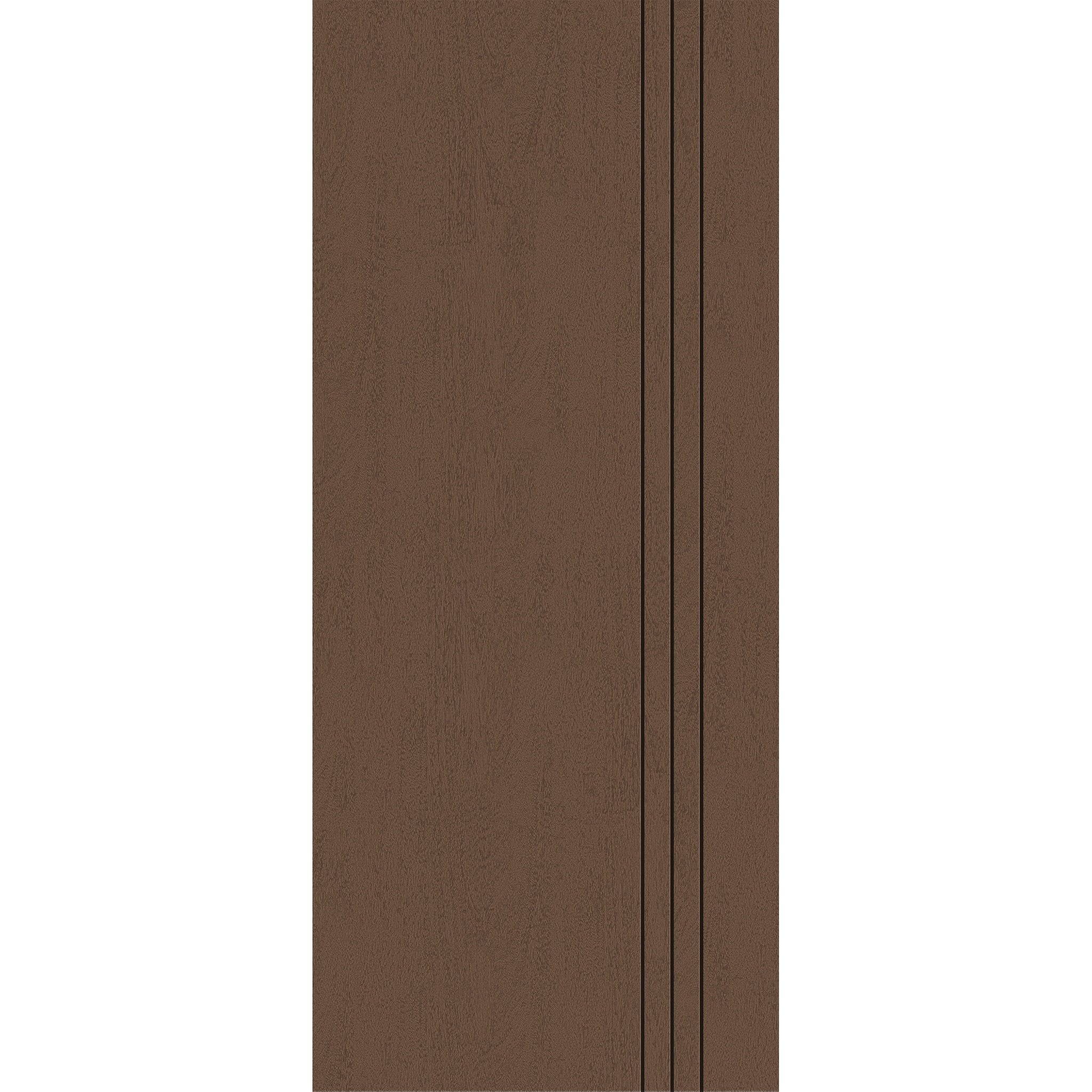 Fiberglass entry door, contemporary 30, 34" x 80", fine woodgrain finish