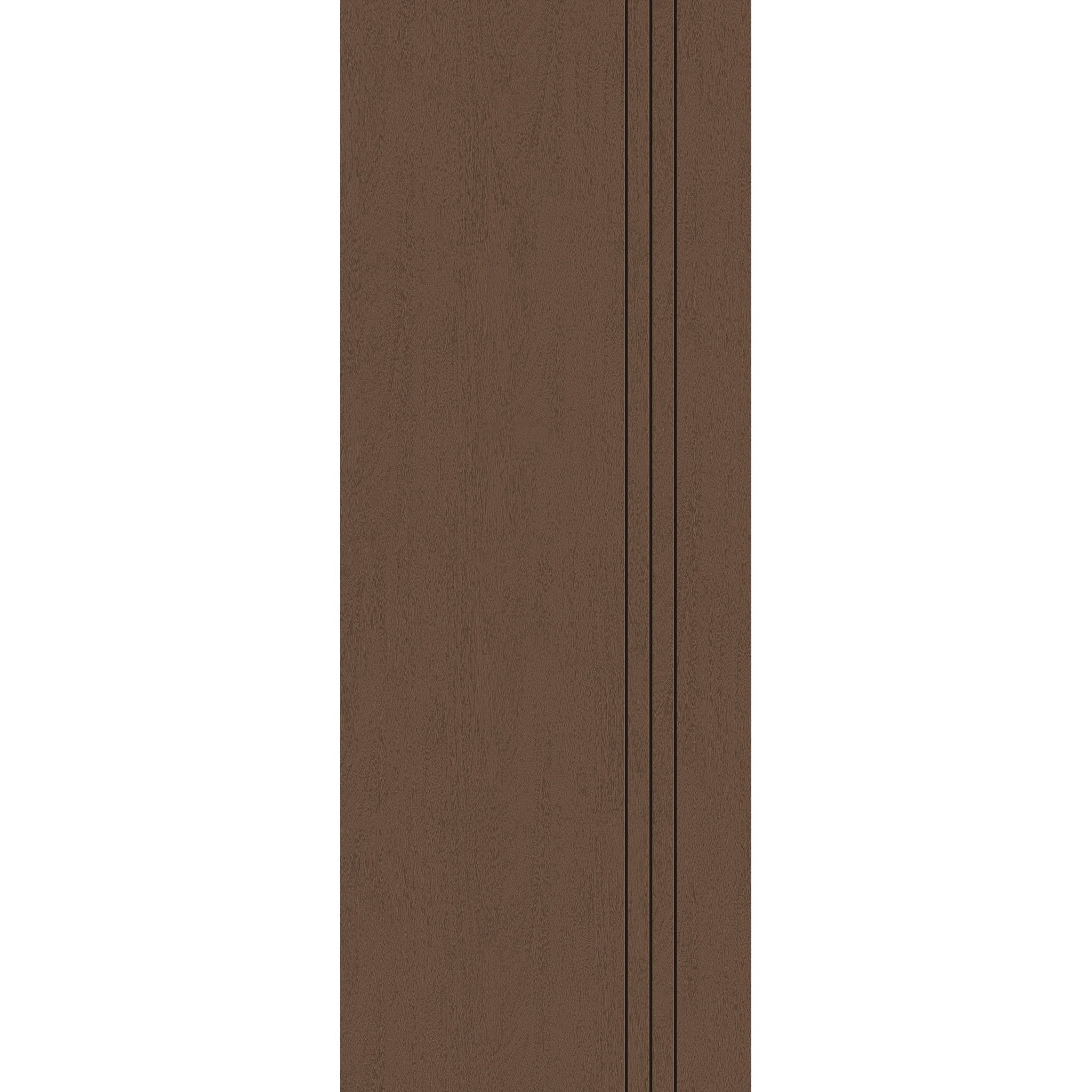 Fiberglass entry door, contemporary 30, 36" x 96", fine woodgrain finish