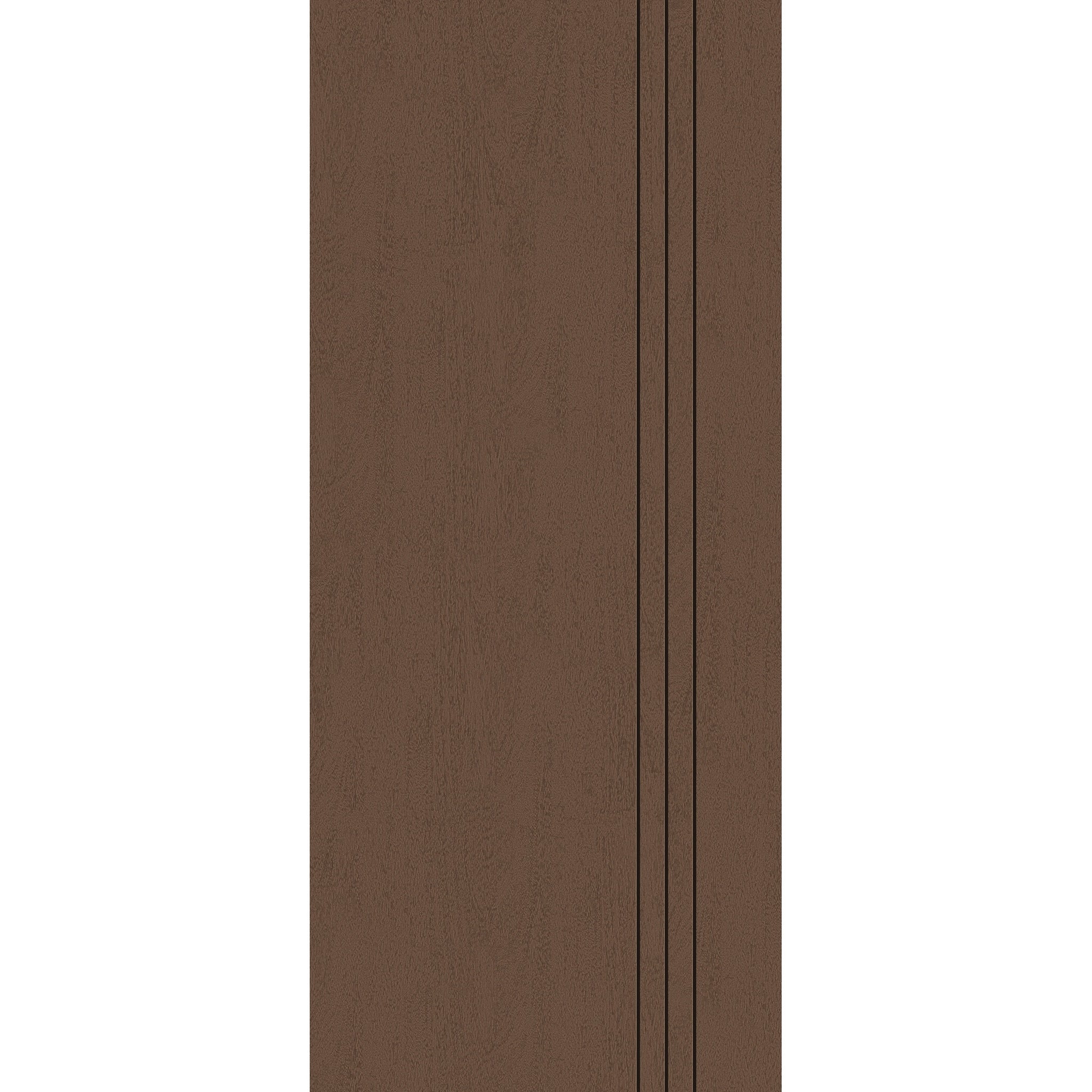 Fiberglass entry door, contemporary 30, 42" x 96", fine woodgrain finish