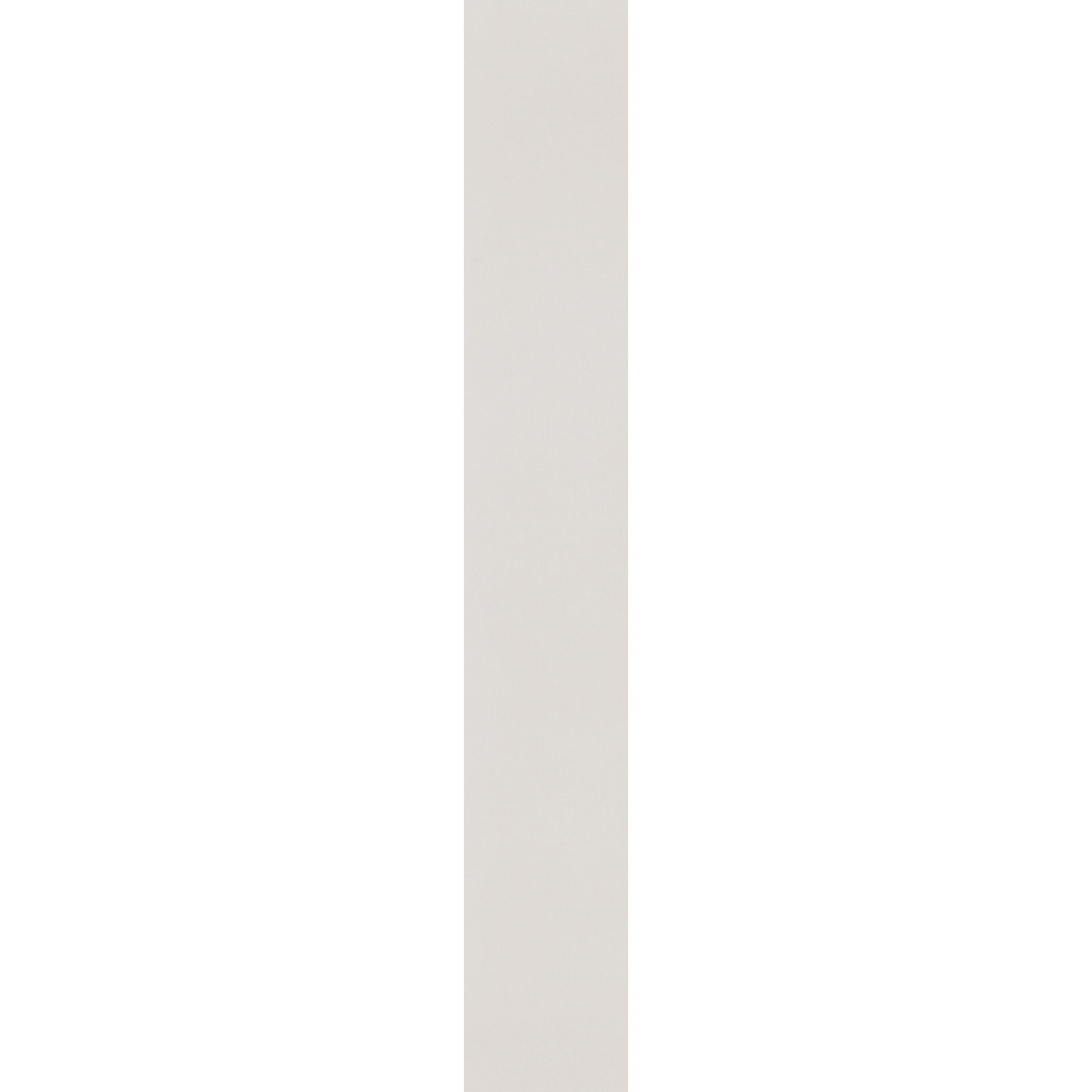 Hurricane-rated fiberglass sidelite panel, flush, 12" x 80", white satin smooth finish