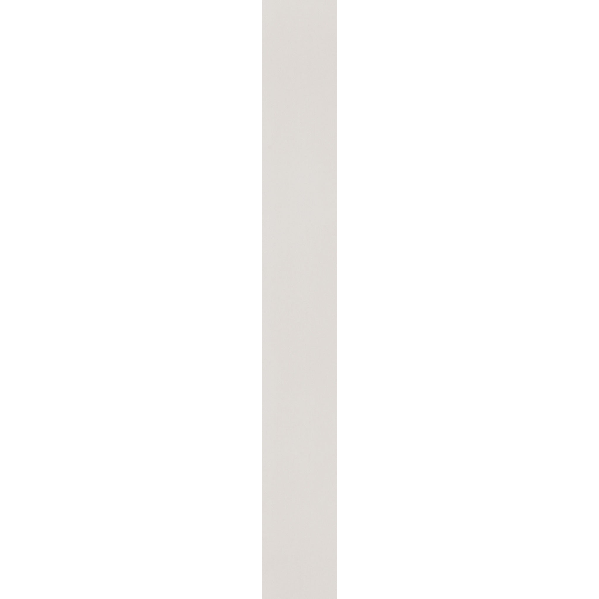 Hurricane-rated fiberglass sidelite panel, flush, 12" x 96", white satin smooth finish