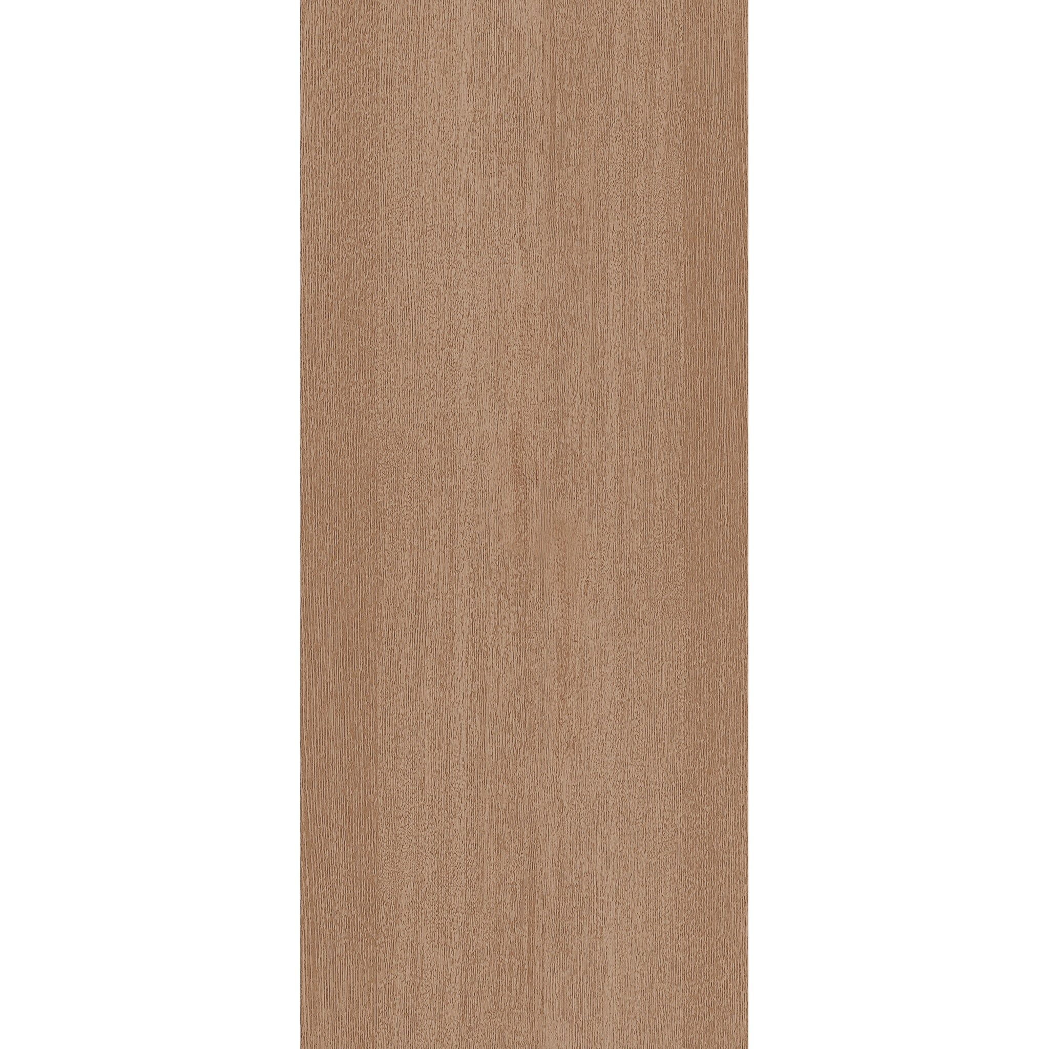 Fiberglass entry door, flush, 34" x 80", tan woodgrain finish