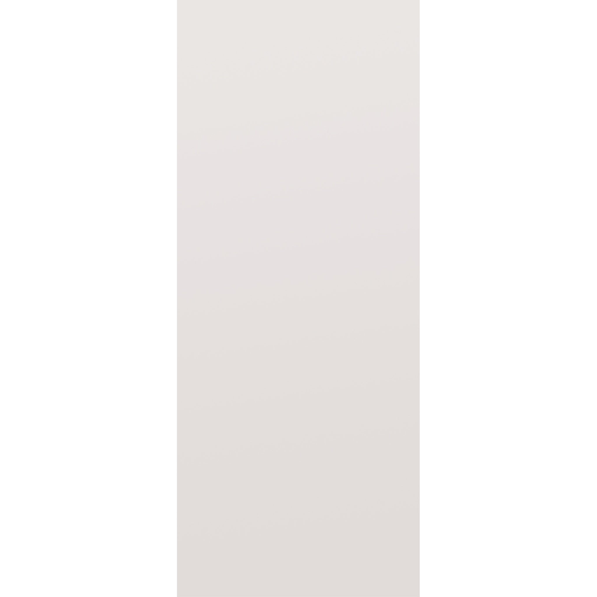 Wood edge steel entry door, flush, 34" x 84", primed white finish