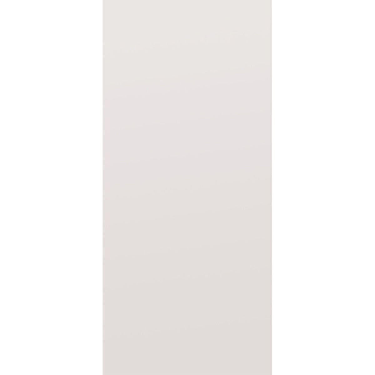 Steel edge entry door, flush, 36" x 80", primed white finish