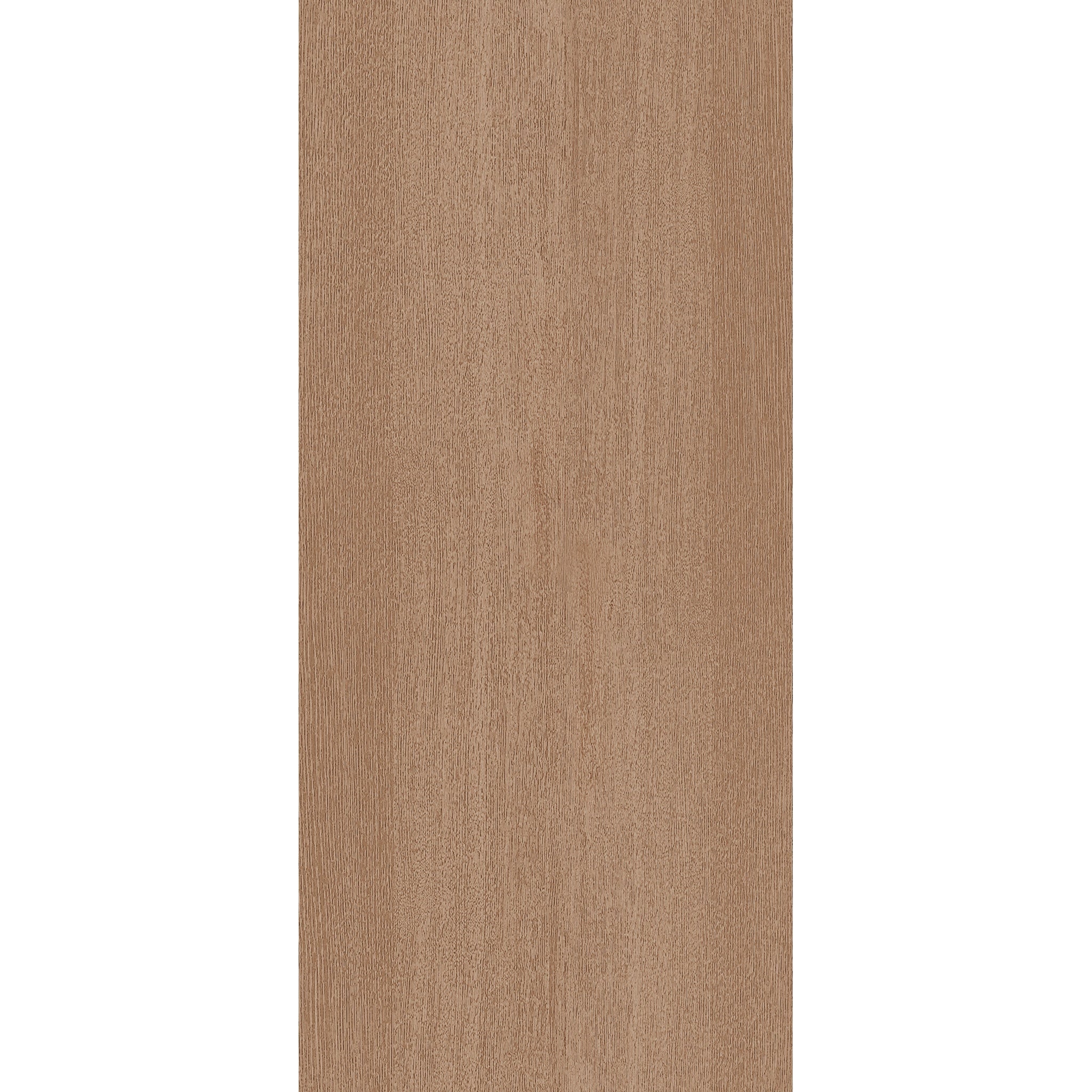 Fiberglass entry door, flush, 36" x 80", tan woodgrain finish