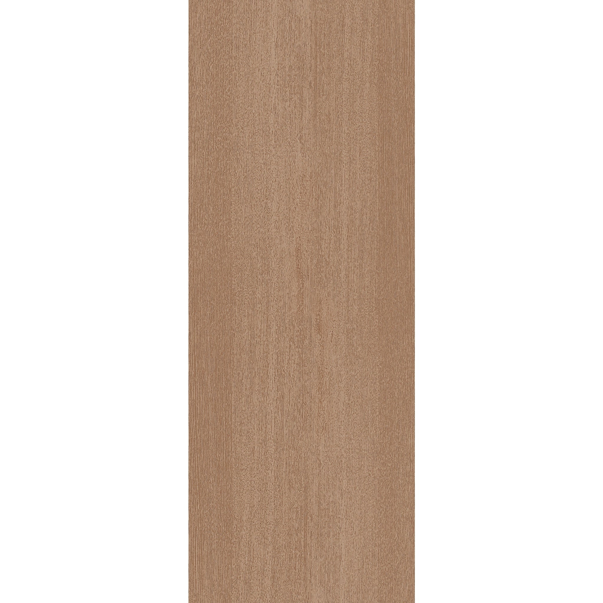 Fiberglass entry door, flush, 36" x 96", tan woodgrain finish