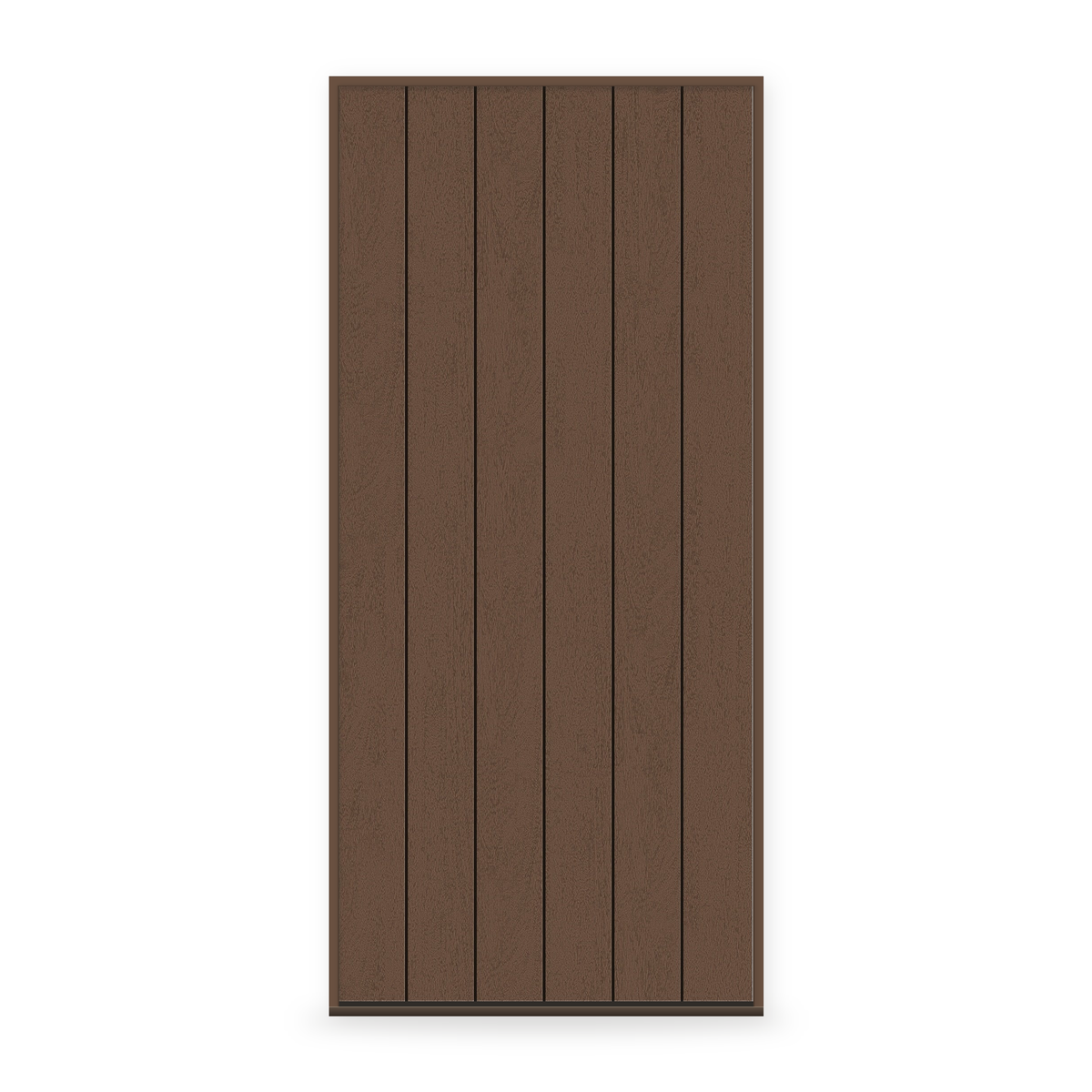 Prehung Fiberglass Entry Door System - Contemporary 60, Fine Woodgrain