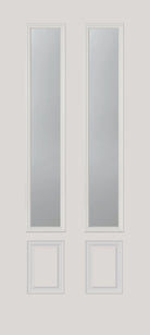 Clear 1 Lite Glass and Frame Kit (3/4 Sidelite 10" x 50" Frame Size) - Pease Doors: The Door Store