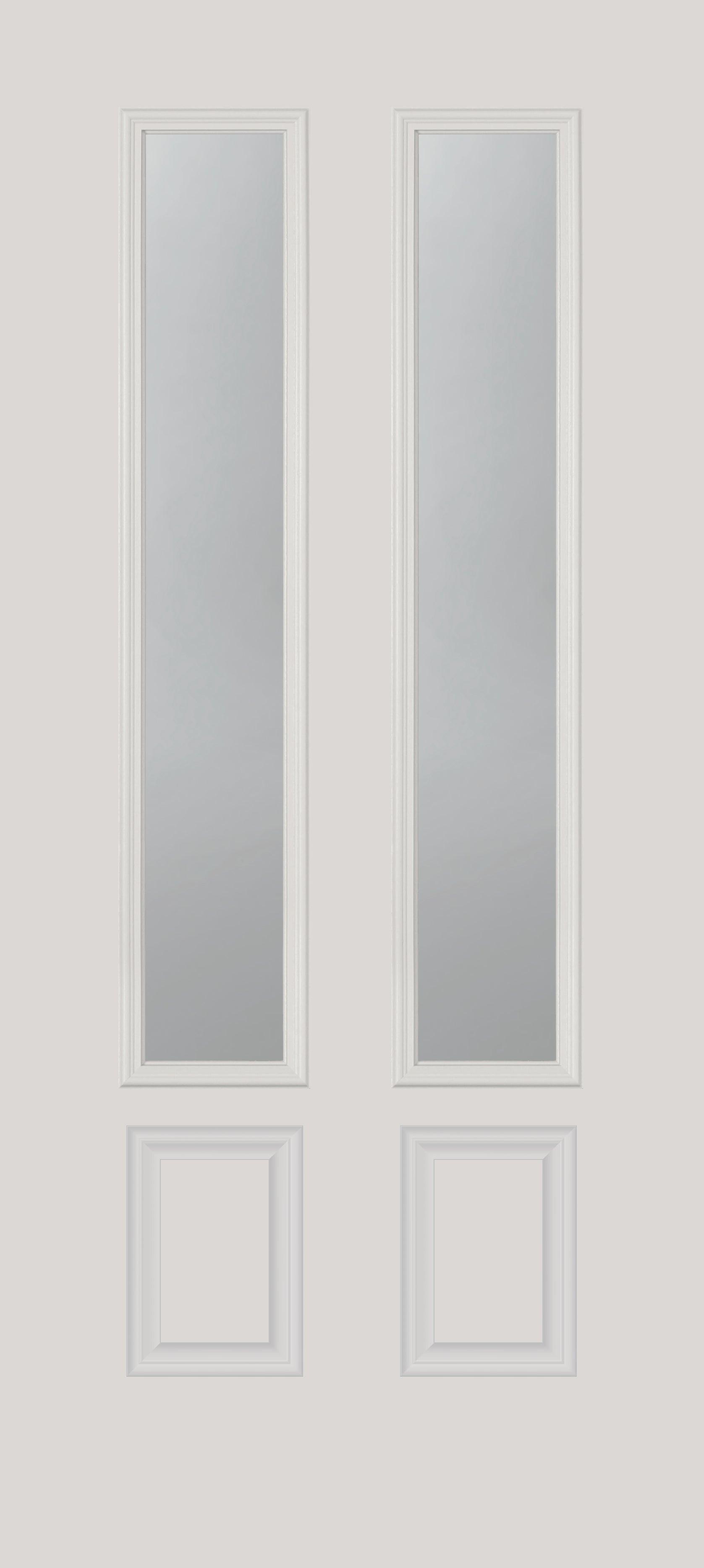 Clear 1 Lite Glass and Frame Kit (3/4 Sidelite 10" x 50" Frame Size) - Pease Doors: The Door Store