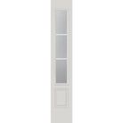 Clear 3 Lite Glass and Frame Kit (3/4 Sidelite 10" x 50" Frame Size) - Pease Doors: The Door Store