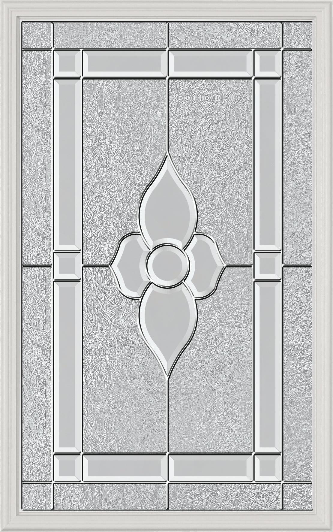 Normandy Glass and Frame Kit (Half Lite 24" x 38" Frame Size) - Pease Doors: The Door Store