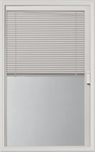 Raise & Lower Blinds Hurricane Impact Glass and Frame Kit (Half Lite 24" x 38" Frame Size) - Pease Doors: The Door Store