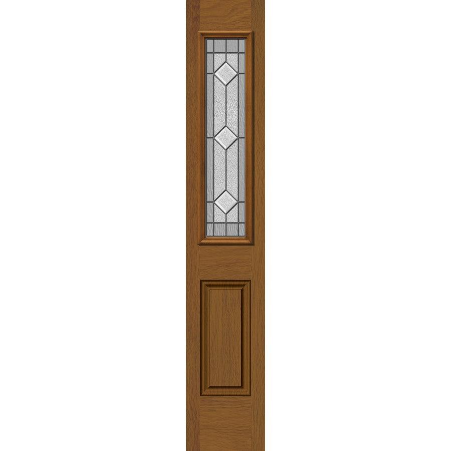 Stratford Glass and Frame Kit (Half Sidelite 10" x 38" Frame Size) - Pease Doors: The Door Store