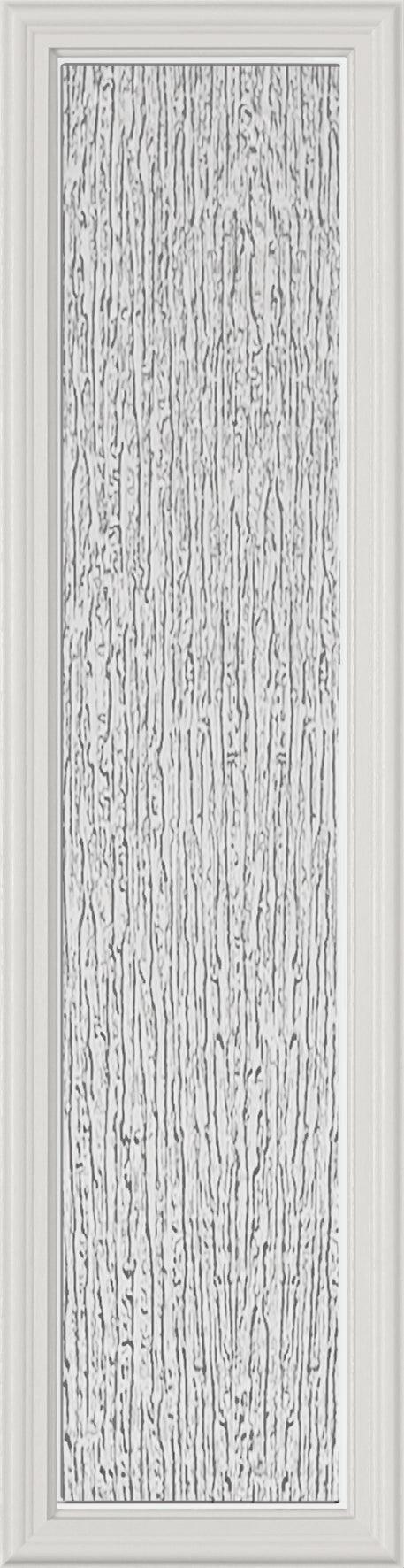 Rain Glass and Frame Kit (Half Sidelite 10" x 38" Frame Size) - Pease Doors: The Door Store