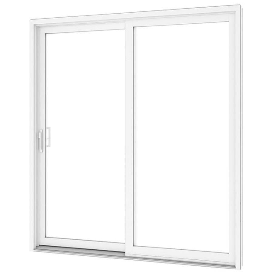 2 Panel Sliding White Patio Door (Custom) - Pease Doors: The Door Store