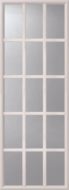 Clear Simulated 15 Lite Glass and Frame Kit (Full Lite 24" x 66" Frame Size) - Pease Doors: The Door Store