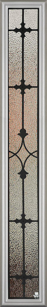 Charleston Glass and Frame Kit (Tall Full Sidelite 10" x 82" Frame Size) - Pease Doors: The Door Store