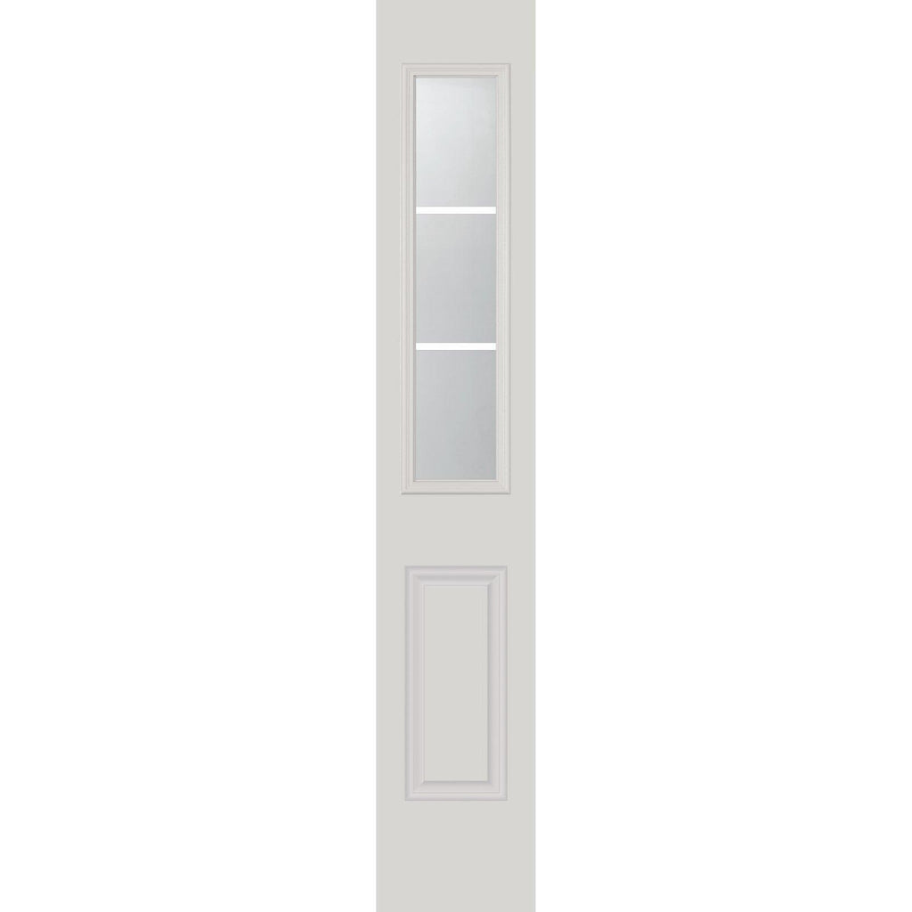 Grills Between Glass Hurricane Impact 3 Lite Glass and Frame Kit (Half Sidelite 10" x 38" Frame Size) - Pease Doors: The Door Store