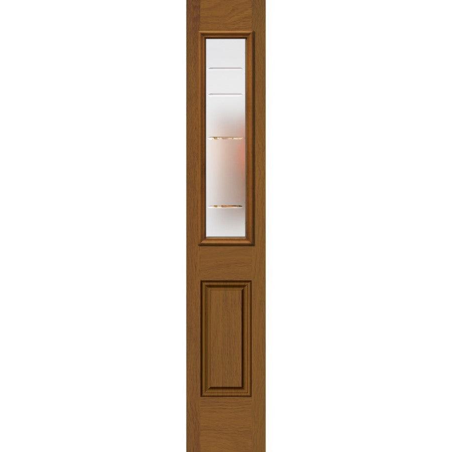 Clean Lines Glass and Frame Kit (Half Sidelite 10" x 38" Frame Size) - Pease Doors: The Door Store
