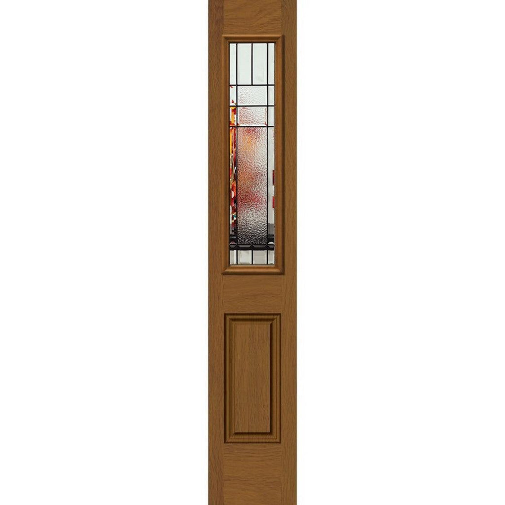 Paxton Glass and Frame Kit (Half Sidelite 10" x 38" Frame Size) - Pease Doors: The Door Store