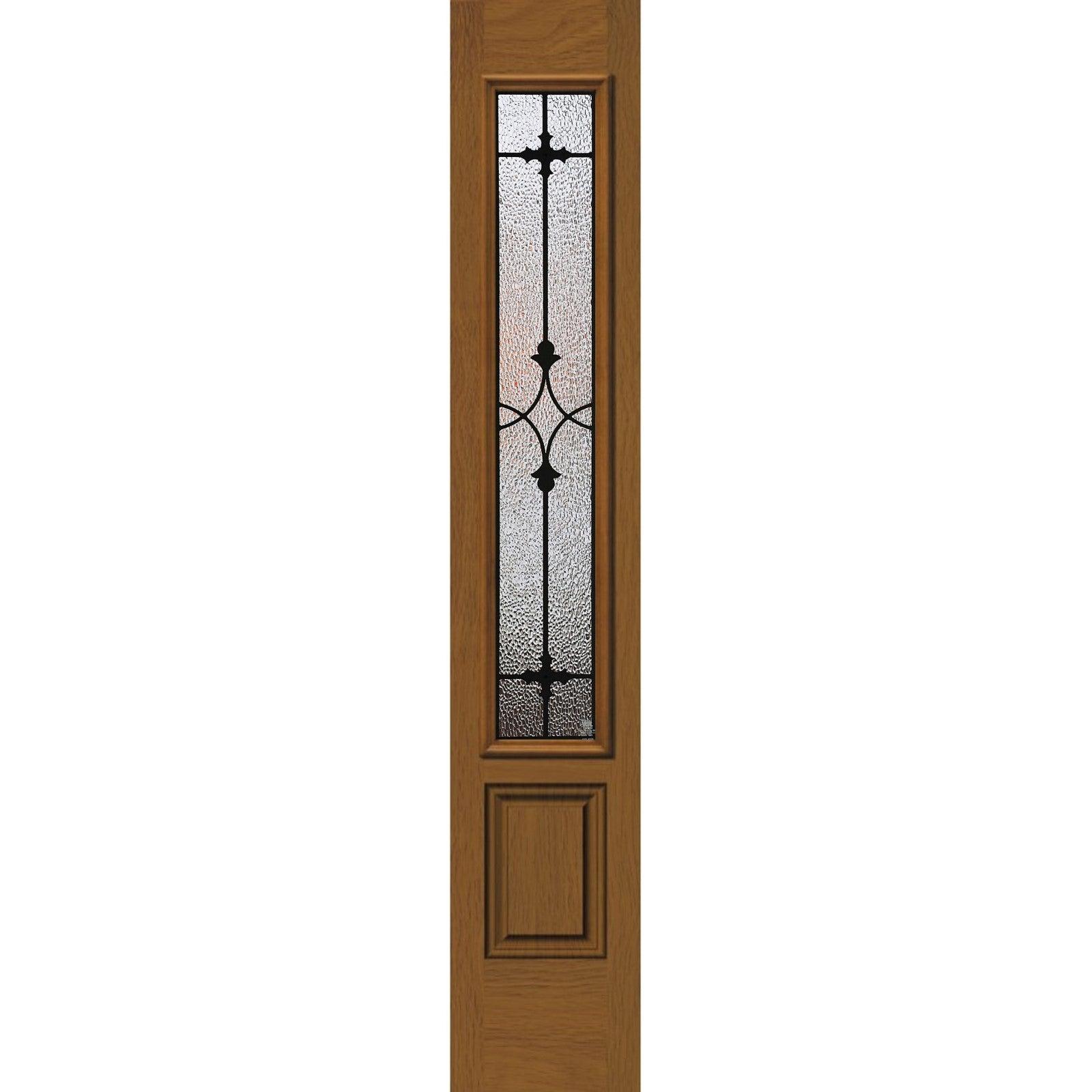 Charleston Glass and Frame Kit (3/4 Sidelite 10" x 50" Frame Size) - Pease Doors: The Door Store