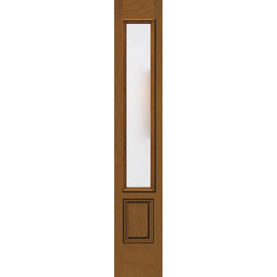 Frost Glass and Frame Kit (3/4 Sidelite 10" x 50" Frame Size) - Pease Doors: The Door Store