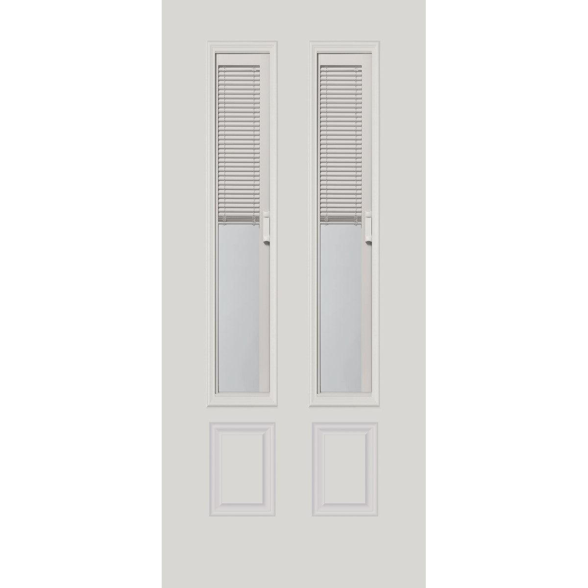 Raise & Lower Blinds Glass and Frame Kit (3/4 Sidelite 10" x 50" Frame Size) - Pease Doors: The Door Store