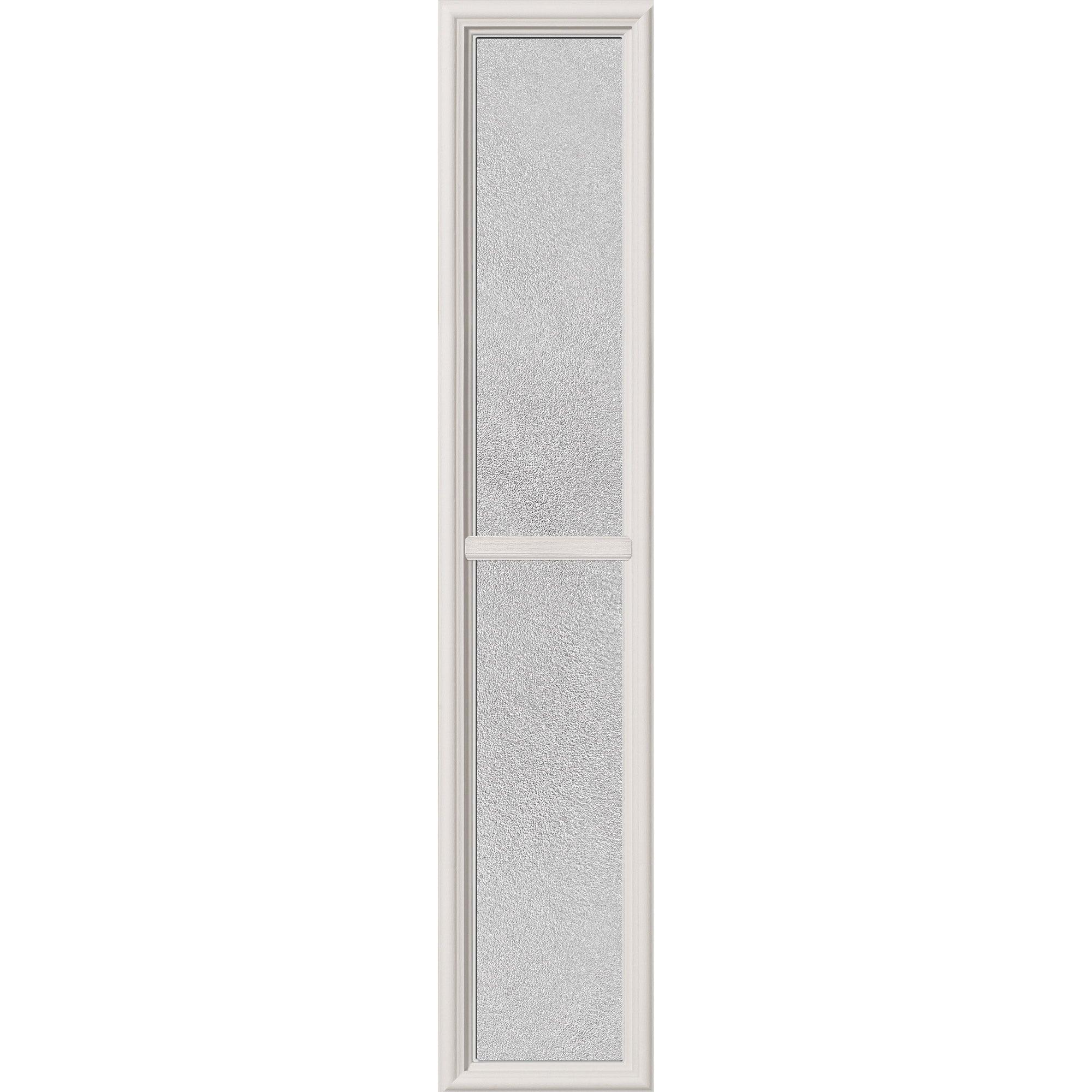 Clear Simulated 2 Lite Glass and Frame Kit (3/4 Sidelite 10" x 50" Frame Size) - Pease Doors: The Door Store