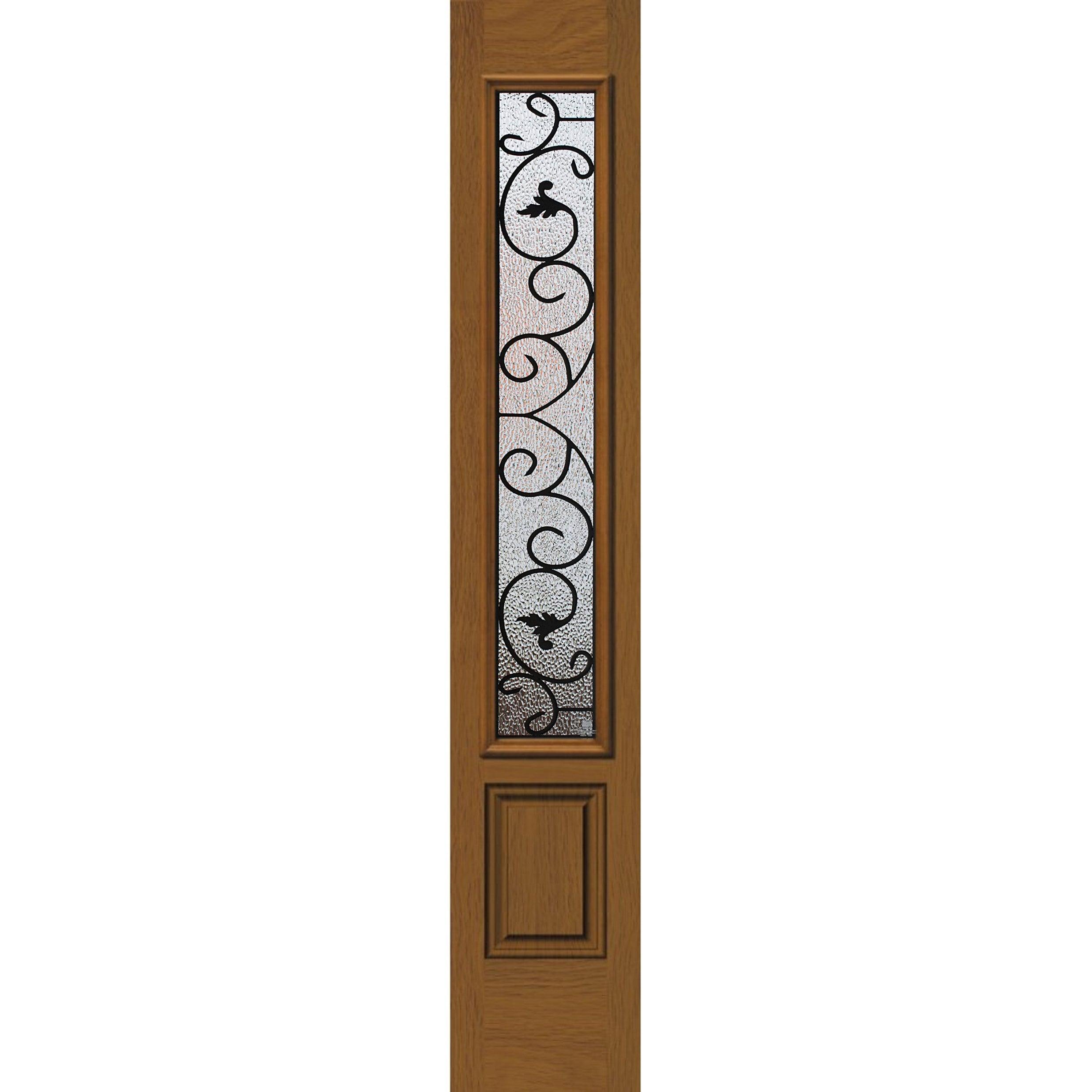 Wycroft Glass and Frame Kit (3/4 Sidelite 10" x 50" Frame Size) - Pease Doors: The Door Store