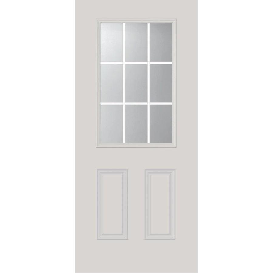 Grills Between Glass 9 Lite Glass and Frame Kit (Half Lite) - Pease Doors: The Door Store