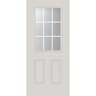 Grills Between Glass Hurricane Impact 9 Lite Glass and Frame Kit (Half Lite 24" x 38" Frame Size) - Pease Doors: The Door Store