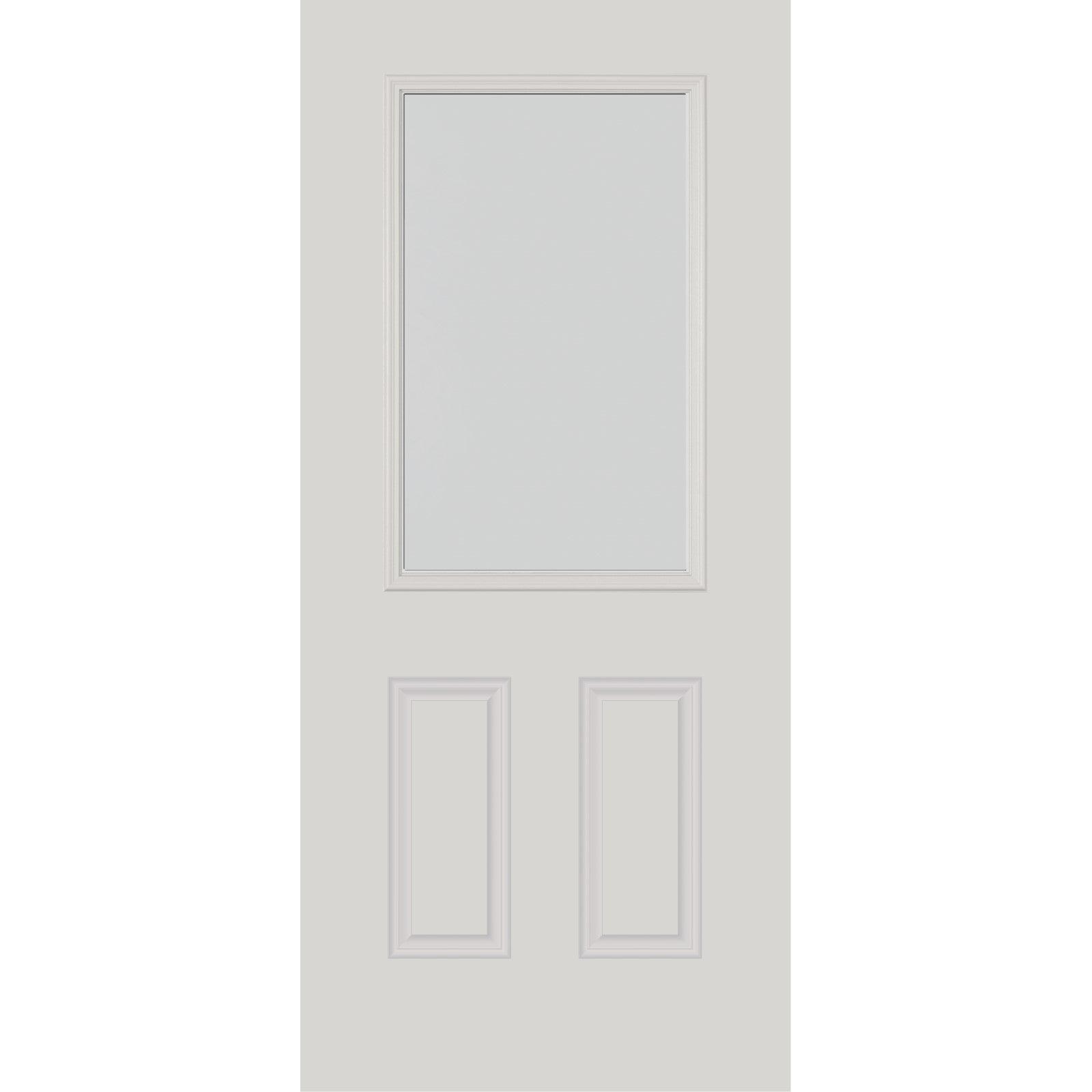 Frost Glass and Frame Kit (Interior 1 3/8" Door Thickness - Half Lite) - Pease Doors: The Door Store