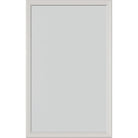 Frost Glass and Frame Kit (Interior 1 3/8" Door Thickness - Half Lite) - Pease Doors: The Door Store