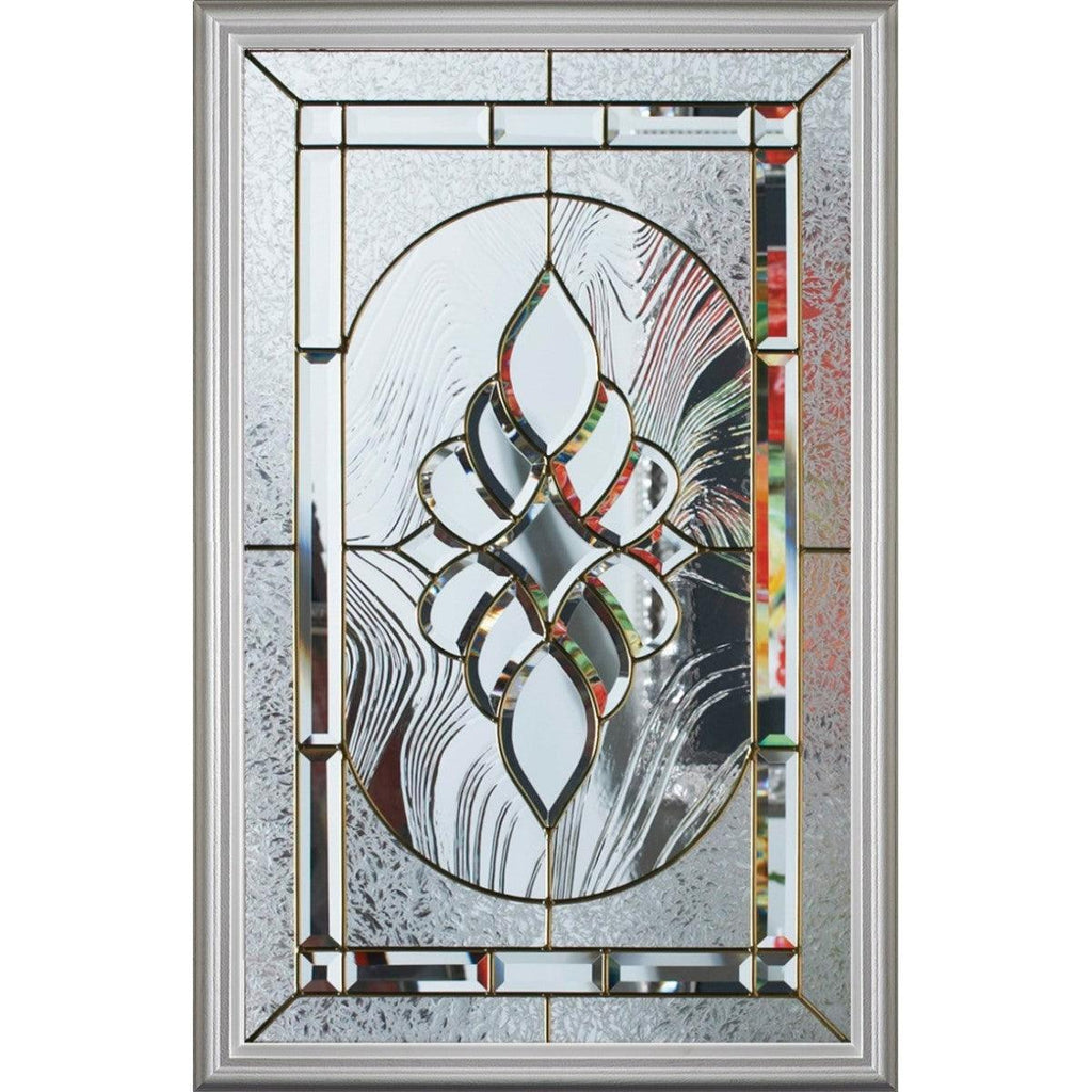 Saxon Glass and Frame Kit (Half Lite 24" x 38" Frame Size) - Pease Doors: The Door Store