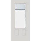 Raise & Lower Blinds Glass and Frame Kit (3/4 Lite 24" x 50" Frame Size) - Pease Doors: The Door Store