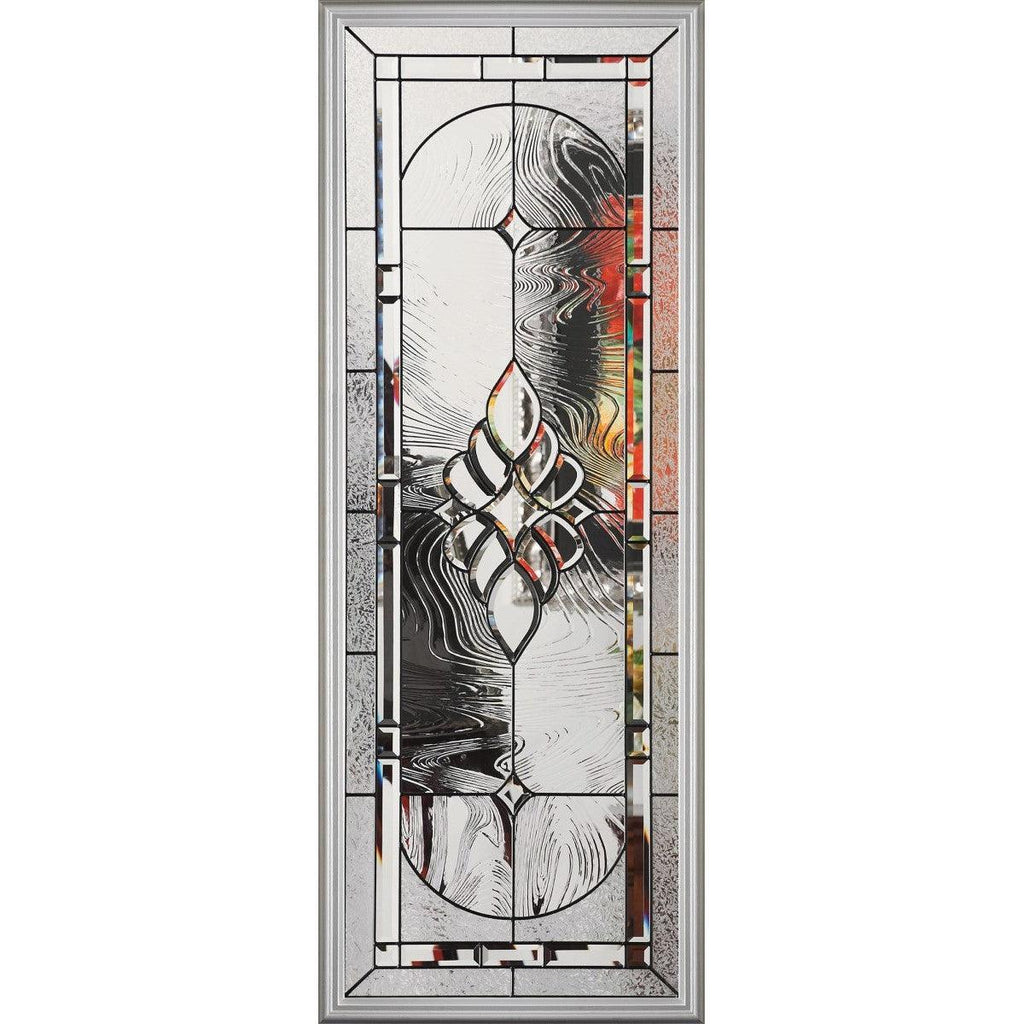 Saxon Glass and Frame Kit (Full Lite 24" x 66" Frame Size) - Pease Doors: The Door Store