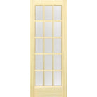 Poplar Interior Door Slab (15 Lite Glass) - Pease Doors: The Door Store