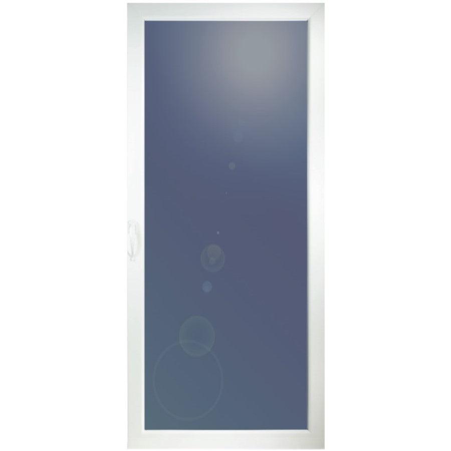 Storm Door (Full View Glass and/or Screen) - White Aluminum - Pease Doors: The Door Store