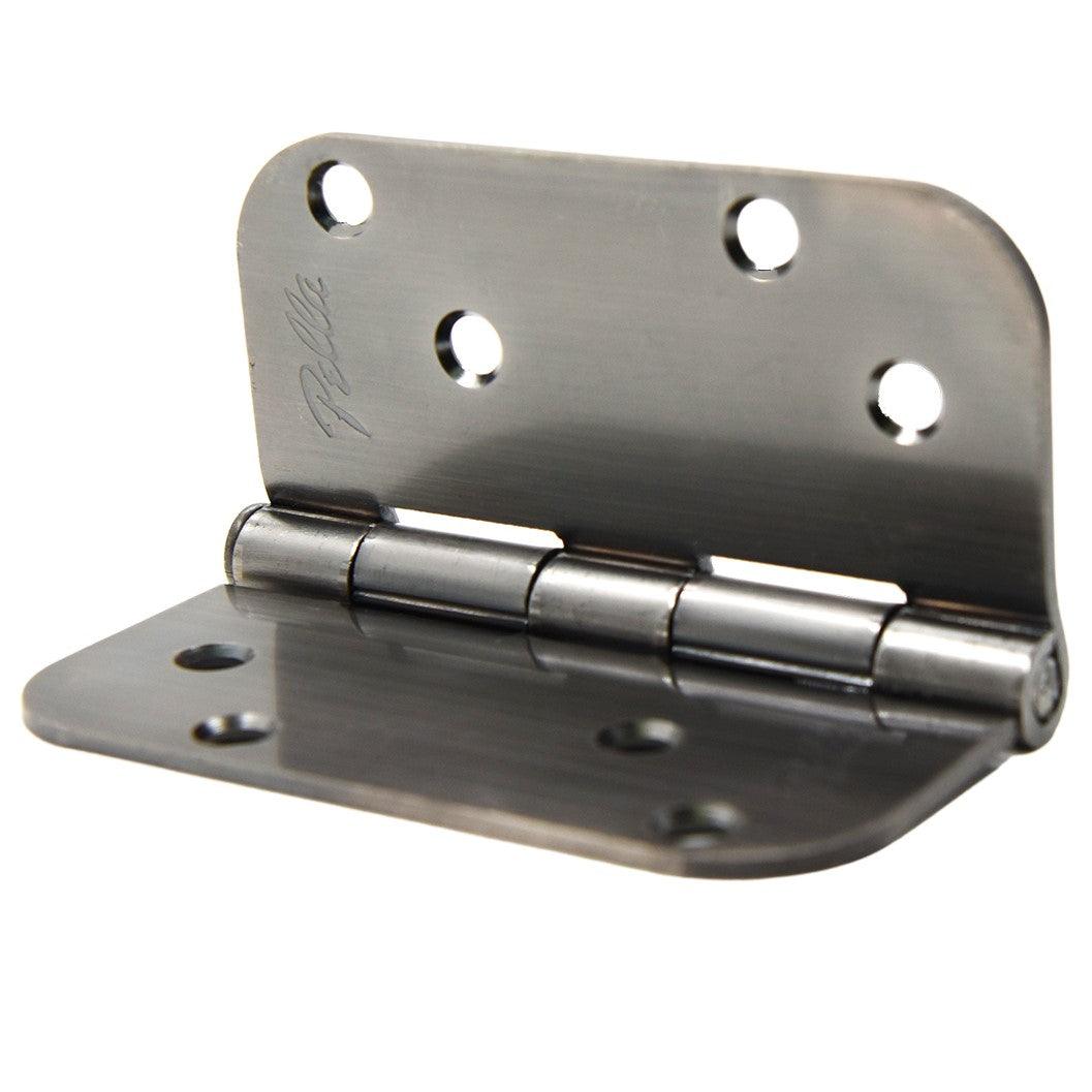 Pease Antique Nickel Hinge Set (4" x 4", 3 hinges in set) - Pease Doors: The Door Store