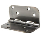 Pease Antique Nickel Hinge Set (4" x 4", 3 hinges in set) - Pease Doors: The Door Store