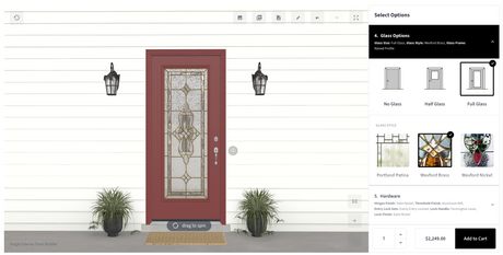 Door configurator 